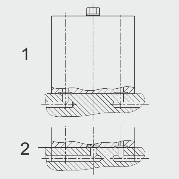 Block cylinder design D