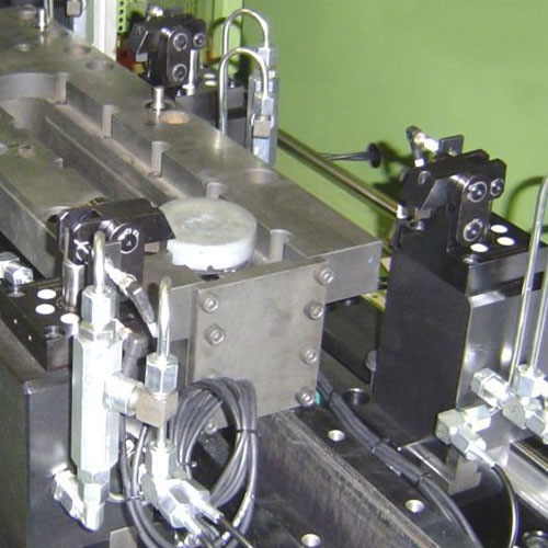 brakes test bench with lever clamps