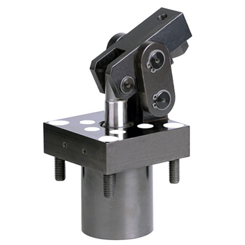 Lever clamping cylinder with position sensor